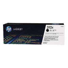 HP 312X High Yield Black Original LaserJet Toner Cartridge (CF380X)