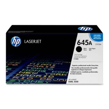 HP 645A Black LaserJet Toner Cartridge (C9730A)