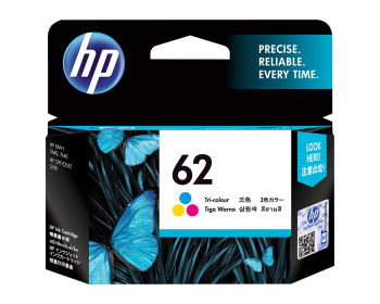 HP 62 Tri-color Ink Cartridge (C2P06AA)