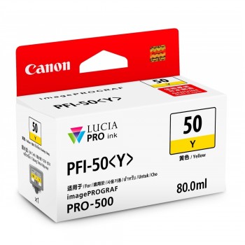 Canon PFI-50 ink tank (80ml) - Yellow