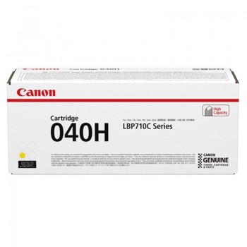 Canon Cartridge 040H Yellow Toner 10k