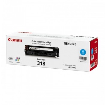 Canon Cartridge 318 Cyan Toner Cartridge
