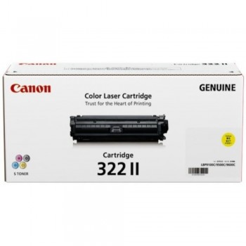 Canon Cartridge 322 II Yellow Toner Cartridge - 15k