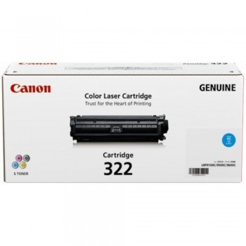 Canon Cartridge 322 Cyan Toner Cartridge - 7.5k
