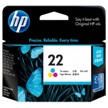 HP 22 Tri-color Inkjet Print Cartridge (C9352AA)
