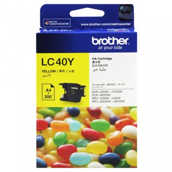 Brother LC-40 Yellow Ink