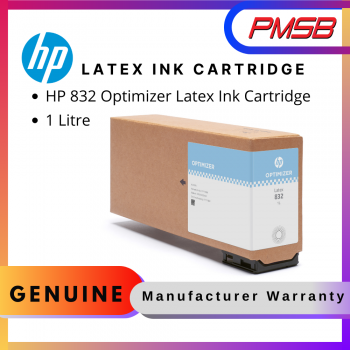 HP 832 1 Litre Optimizer Latex Ink Cartridge (4UV81A)